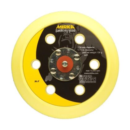 SUPORTE COM VELCRO P/ LIXADEIRA ROTO ORBITAL 150MM - 6 FUROS
