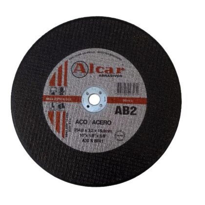 DISCO DE CORTE AB-2 ( 2 TELAS ) 254MM ( 10" ) ALCAR