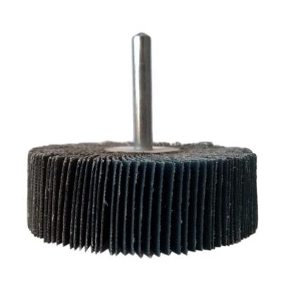 MINI RODA DE LIXA C/ HASTE 75MM