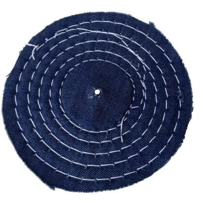 RODA DE JEANS AZUL COSTURADA