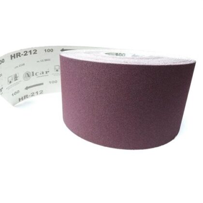 ROLO DE LIXA C/ COSTADO DE PAPEL HR212 ALCAR