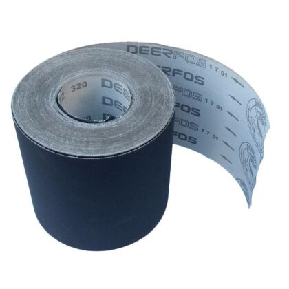 ROLO DE LIXA C/ COSTADO DE PANO FLEXÍVEL JC122 CARBURETO DE SILÍCIO DEERFOS