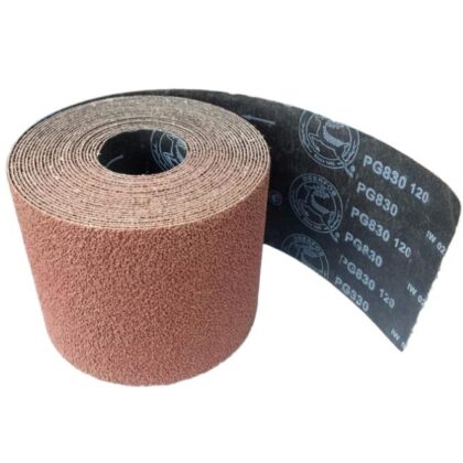 ROLO DE LIXA C/ COSTADO DE PANO RESISTENTE PG830 GRÃO COMPACTO DEERFOS