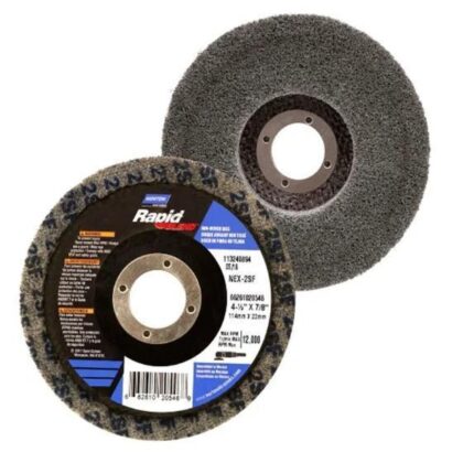 DISCO DE PRÉ POLIMENTO RAPID BLEND NEX-2SF 4 1/2″ NORTON